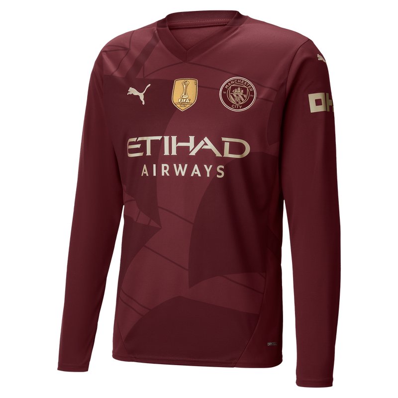Manchester City Authentic Third Jersey 2024/25 Long Sleeve With