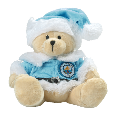 Manchester City Santa Teddy