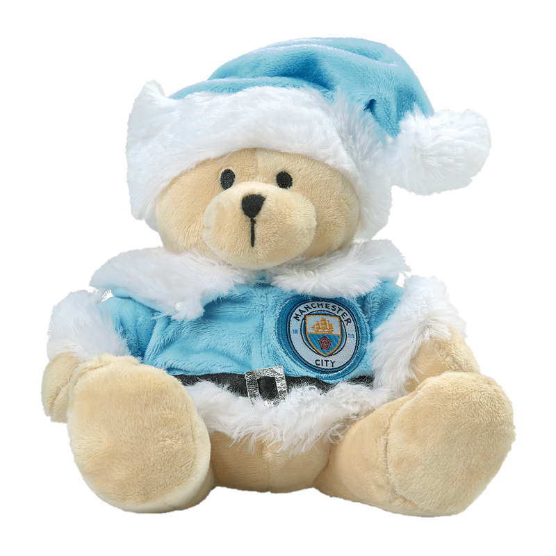 MCFC FW SANTA TEDDY - blue