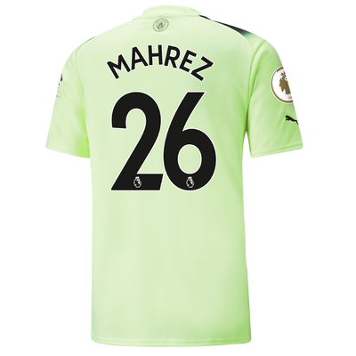 Manchester City Third Jersey 2022/23 with MAHREZ 26 printing