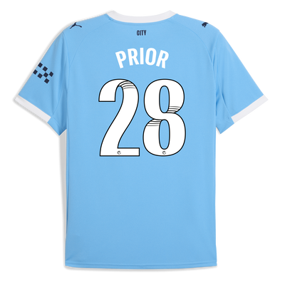 Manchester City Home Jersey 2025/26 With PRIOR 28 Printing