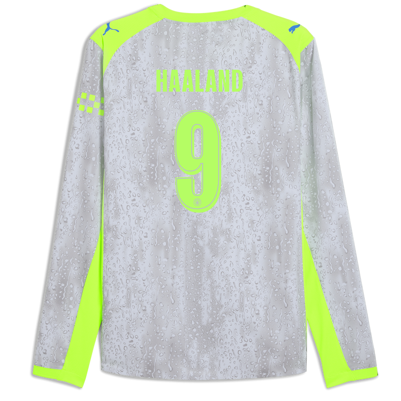 MENS AUTHENTIC Third SHIRT LS-HAALAND-9-EPL-PL - 