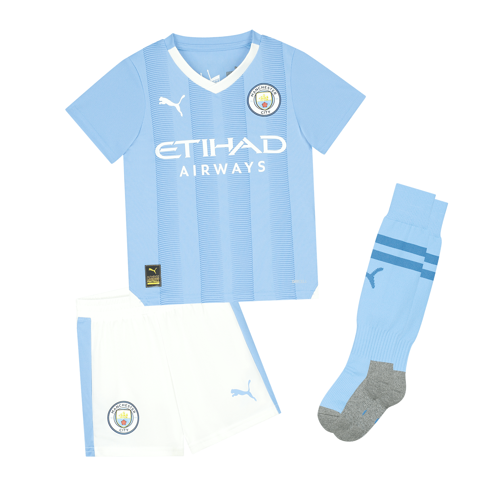 Manchester City Maillot Extérieur 2023/24 Mini-Kit Enfant