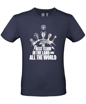 Manchester City 5 Trophäen-Gewinner T-Shirt