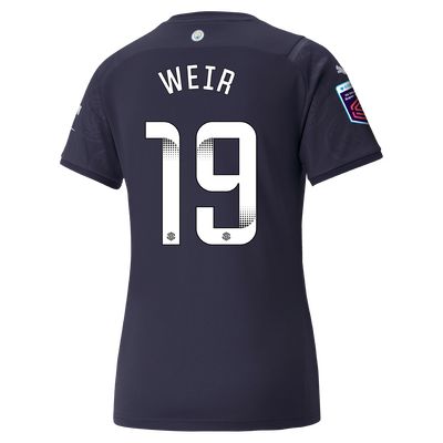 Womens Manchester City 3rd Shirt 21/22 with Caroline Weir printing