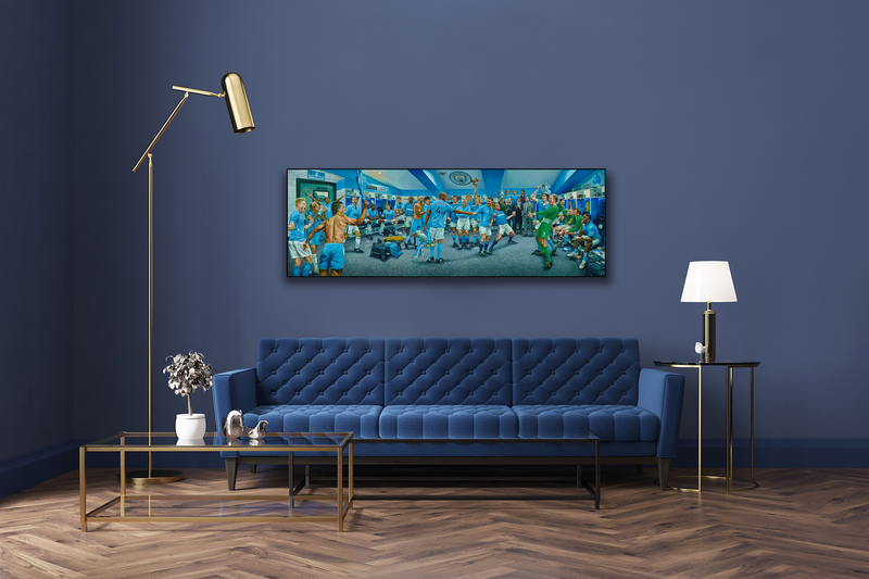 MCFC DREAM SCENE MED CANVAS - Multicolor
