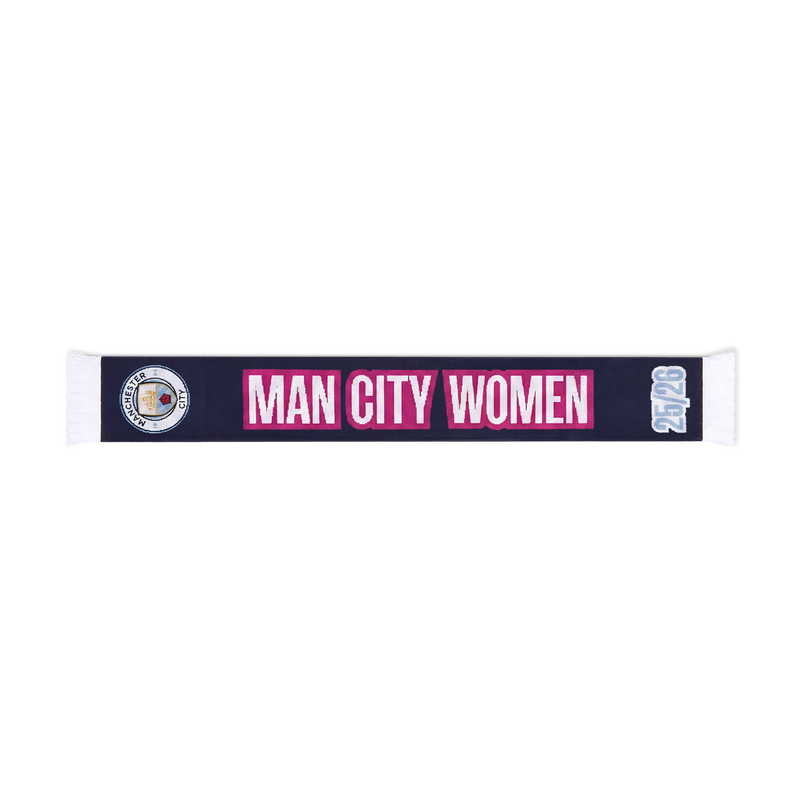 MCFC FW WSL CHAMPIONS SCARF - navy