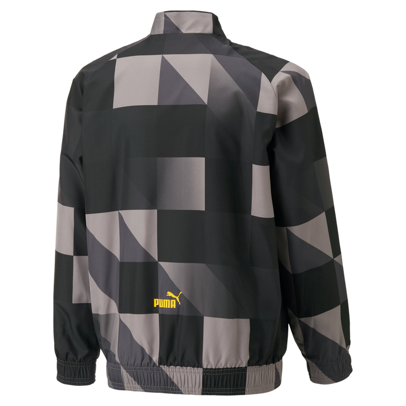 MCFC MW KIDS PRE MATCH JACKET - steel gray