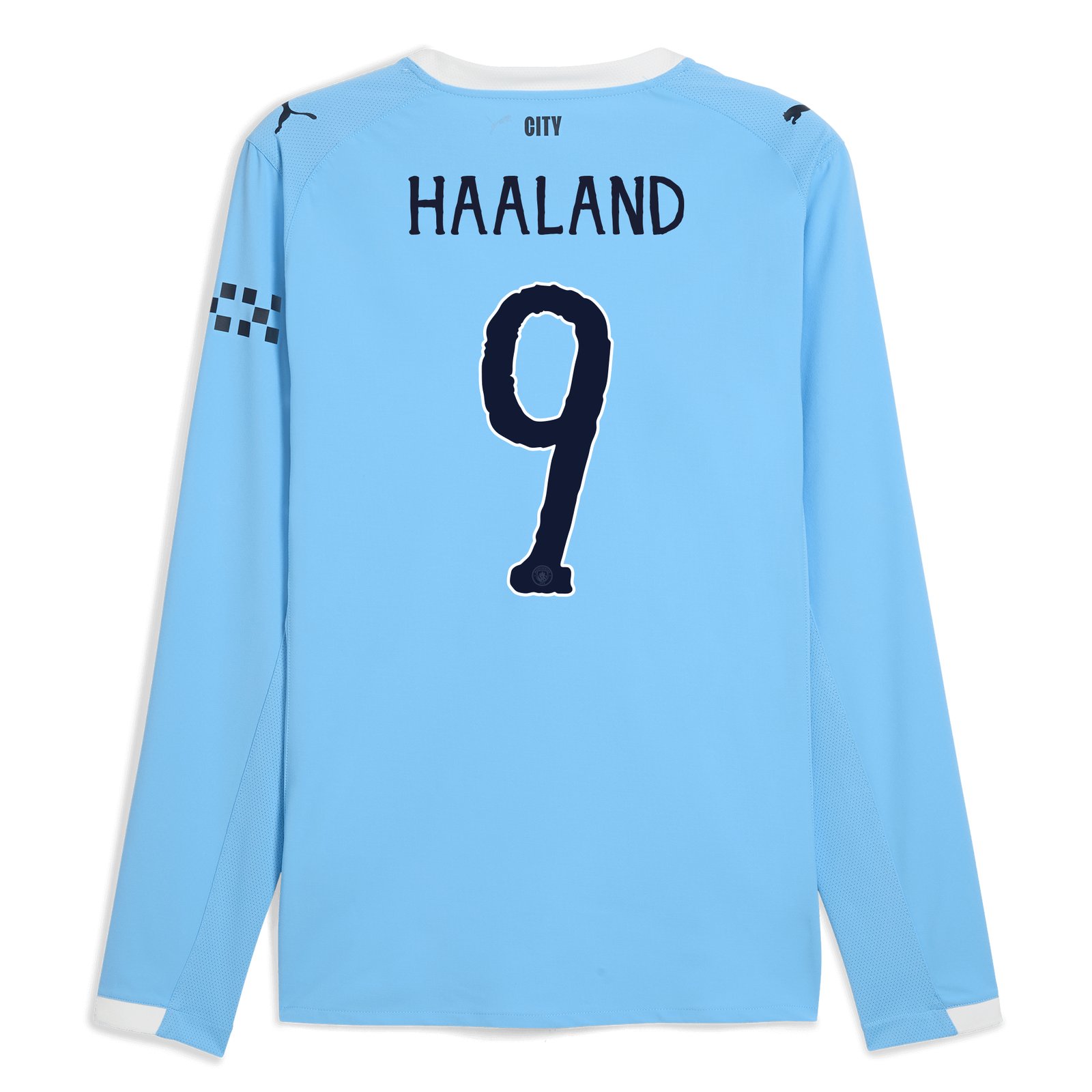 マンチェスター・シティ ユニフォーム/ゲームシャツ Sサイズ HAALAND Puma Manchester City Erling Haaland Home Jersey w/ EPL + No