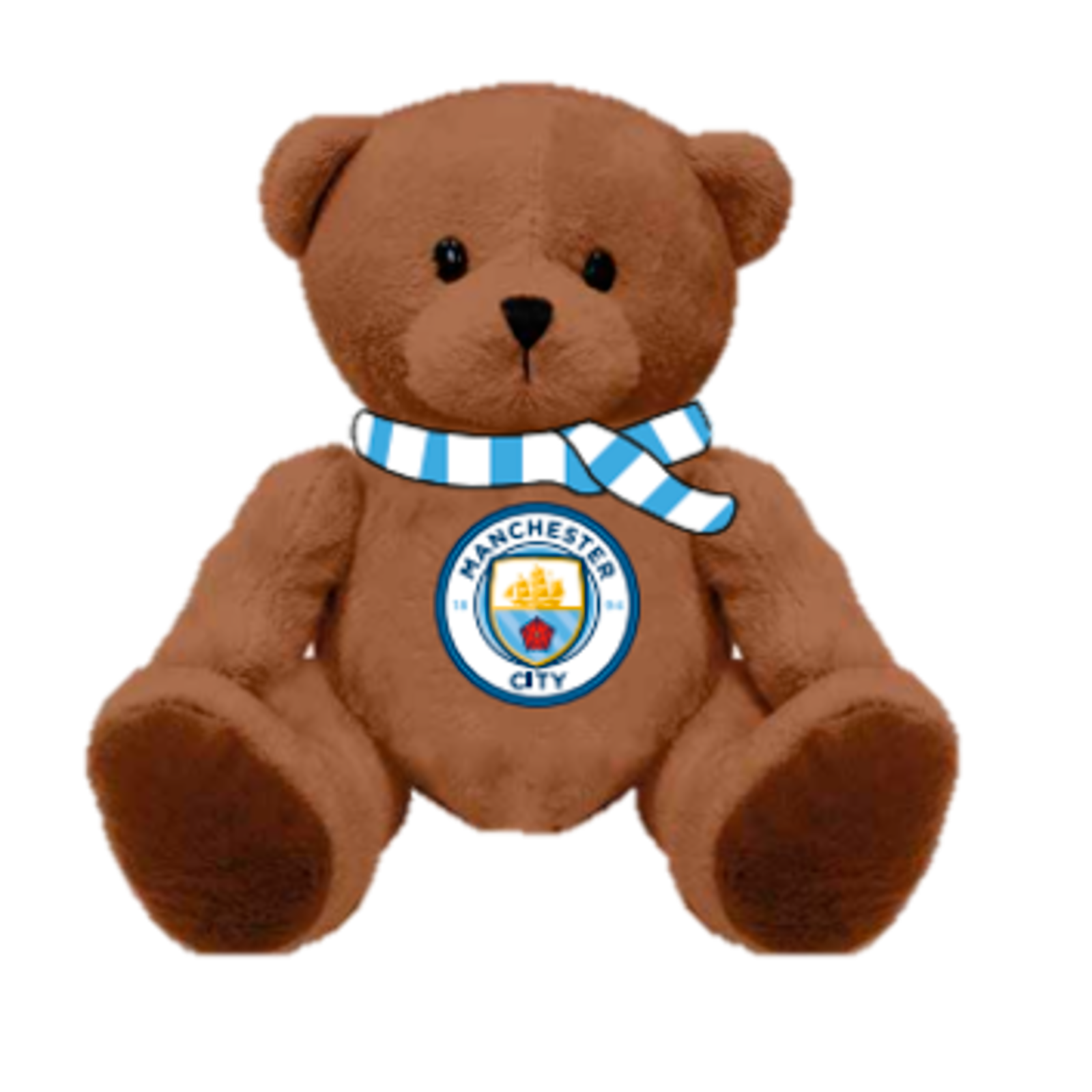 Manchester City Traditional Teddy Bear | Official Man City Store