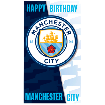Manchester City 'Happy Birthday' Card