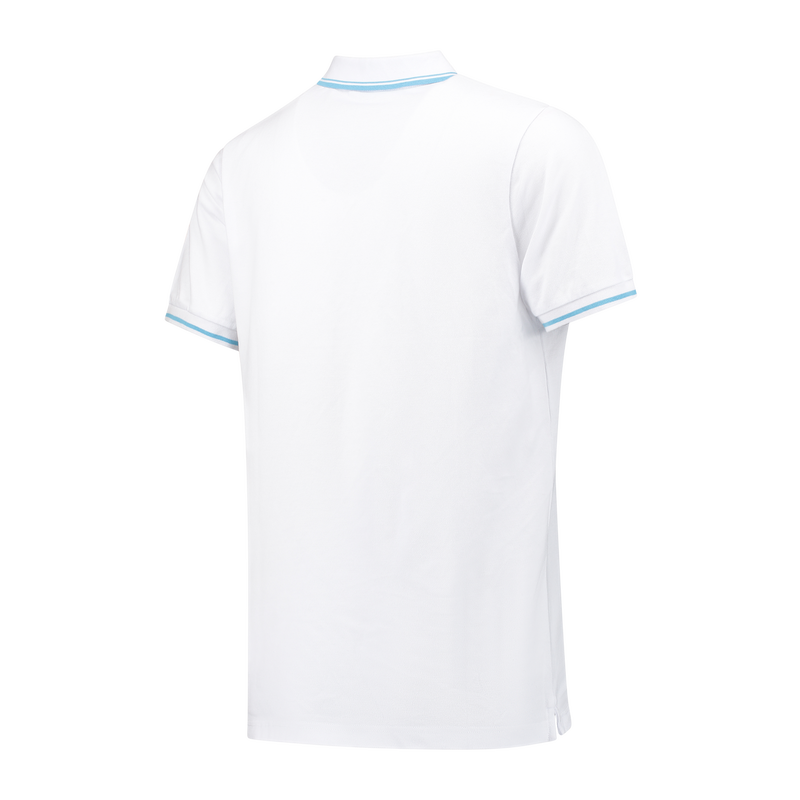 MCFC FW MENS COTTON POLO - white