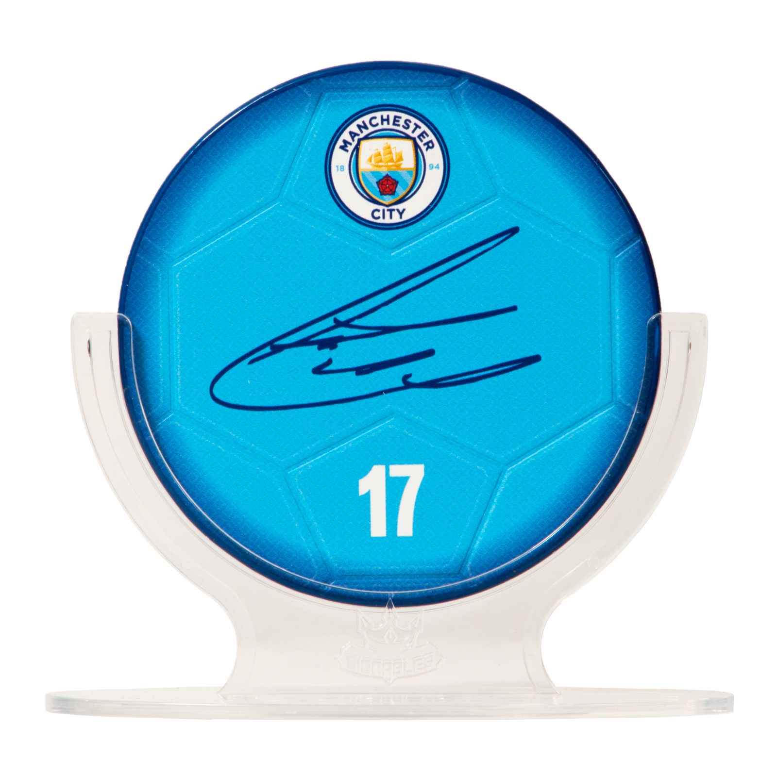 Poster Kevin De Bruyne Manchester City 2019/20 - Licence Officielle - Taille A3 (42x30cm)