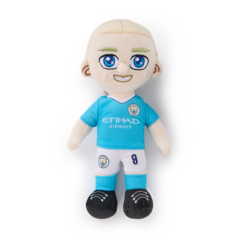 MCFC HAALAND PLAYER PLUSH - blue