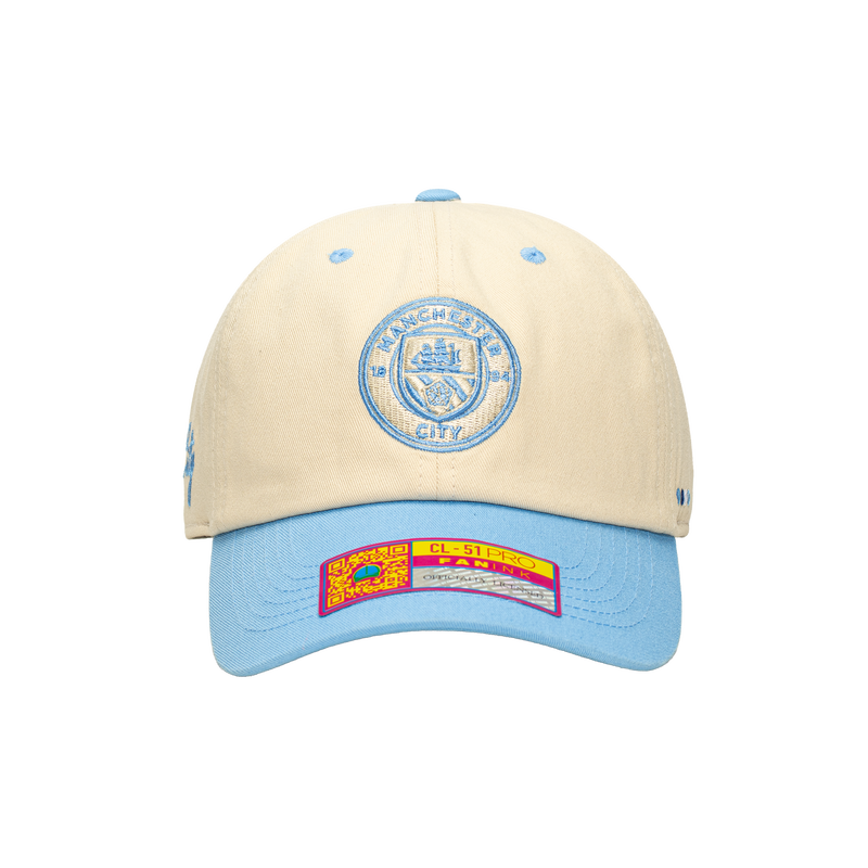 MCFC OCEAN DRIVE CREAM CAP - white