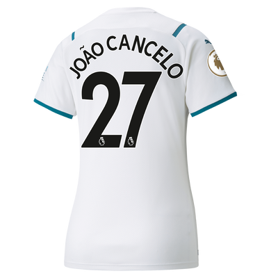 Womens Manchester City Away Shirt 21/22 with João Cancelo printing