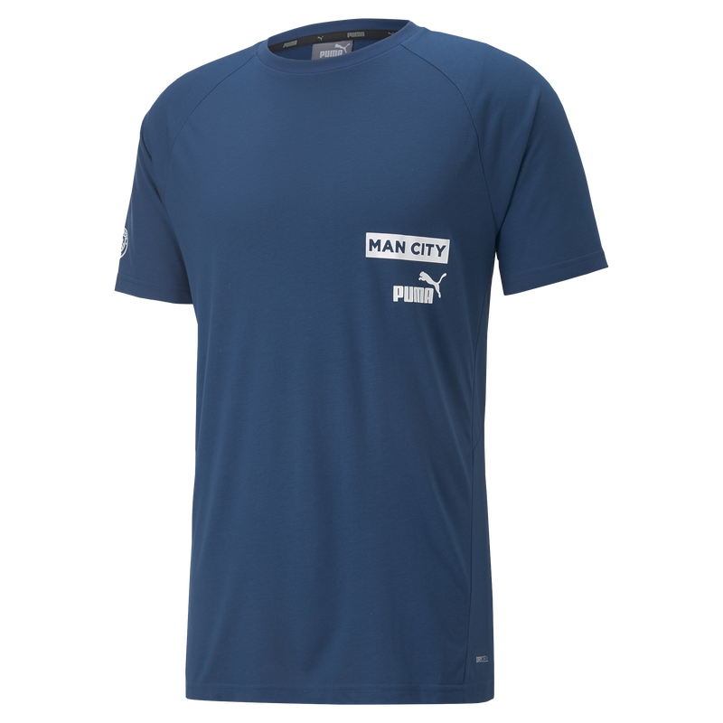 MCFC TR MENS CASUALS TSHIRT - blue turquoise