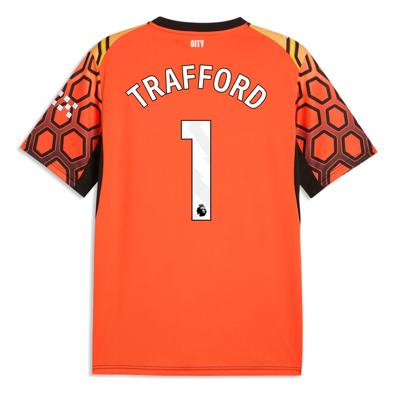 Man City Goalkeeper Jersey 2026/27 With TRAFFORD 1 Printing hot heat-puma black - Check out all Manchester City t-shirts online