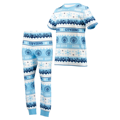 Pijama navideño infantil del Manchester City