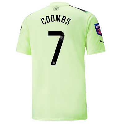 Manchester City Third Jersey 2022/23 with COOMBS 7 printing