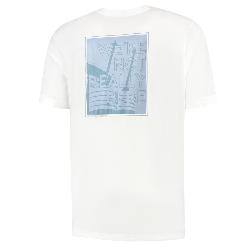 MCFC LW MENS FTBLCULTURE V NECK TSHIRT - white