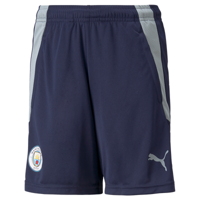 Kids' Manchester City Training Football Shorts with pockets