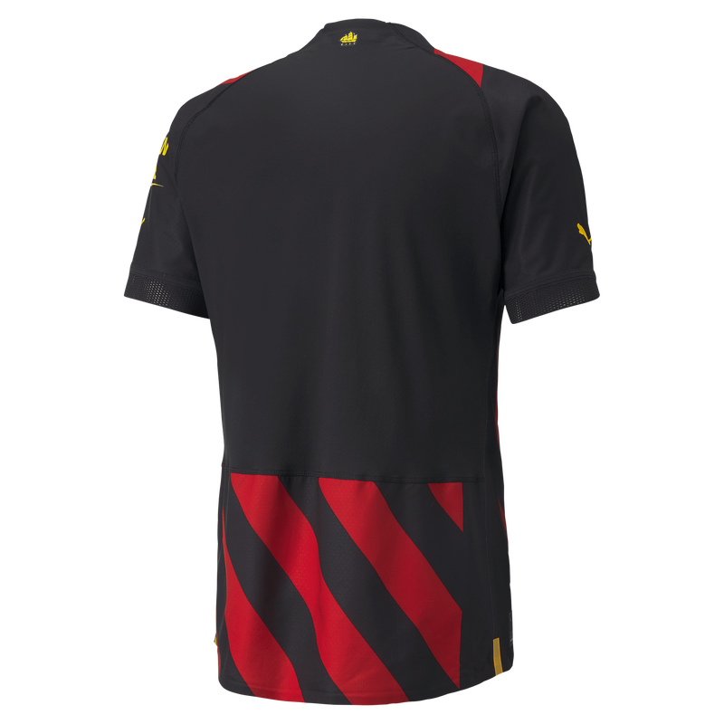 MENS AUTHENTIC AWAY SHIRT SS - black