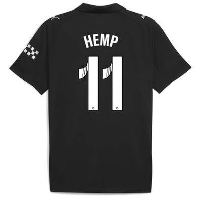 Manchester City Away Jersey 2025/26 With HEMP 11 Printing