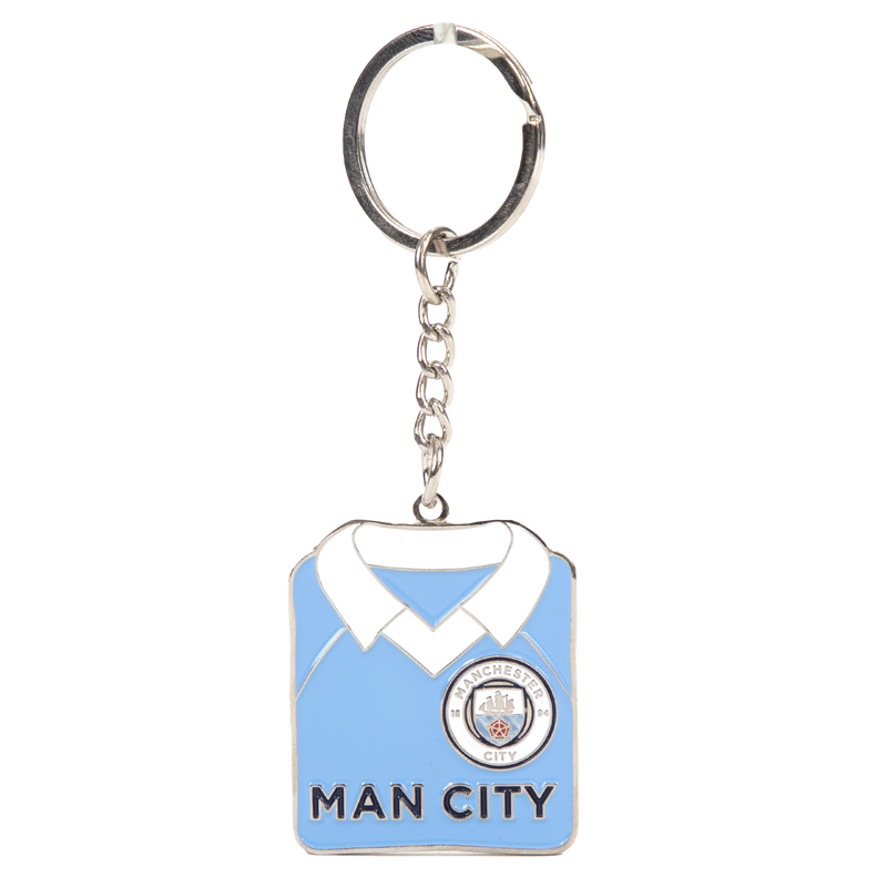 MCFC FW SHIRT KEYRING - light blue