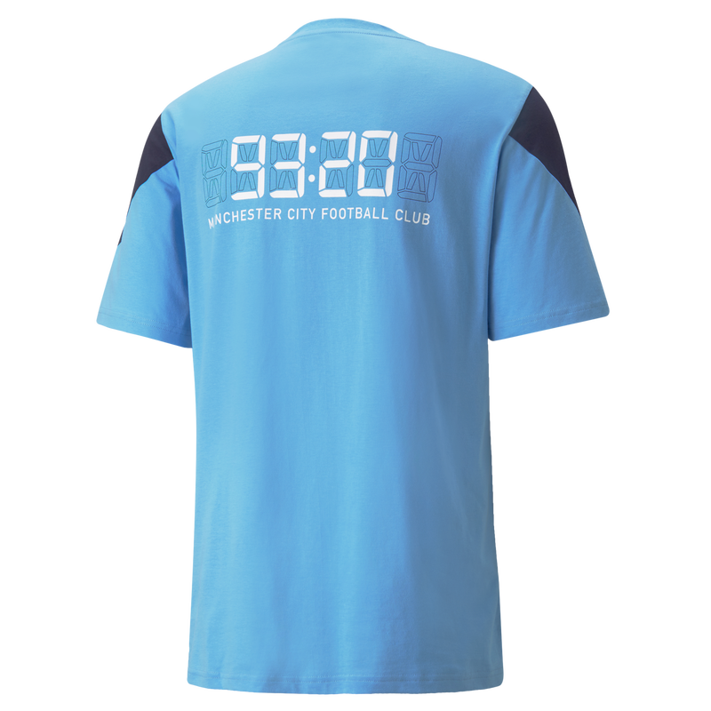 MCFC LW MENS FTBL CULTURE TEE SS - light blue