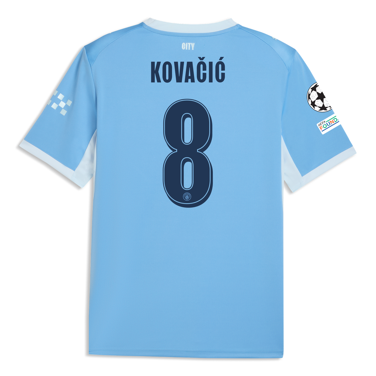 マンチェスター・シティ ホームユニフォーム 2026/27 KOVAČIĆ 8
