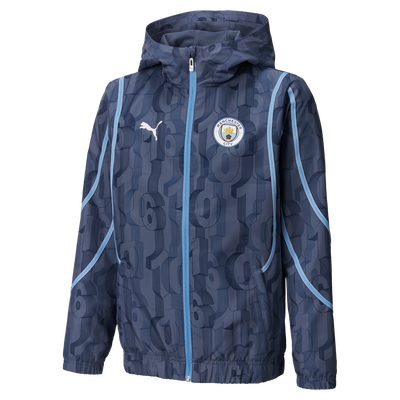 Kids' Manchester City Pre-Match Woven Jacket