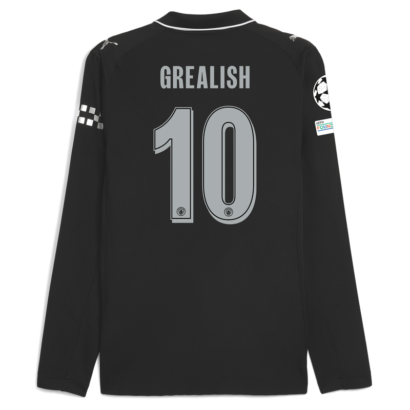 MENS AUTHENTIC Away SHIRT LS-GREALISH-10-EPL-PL - 
