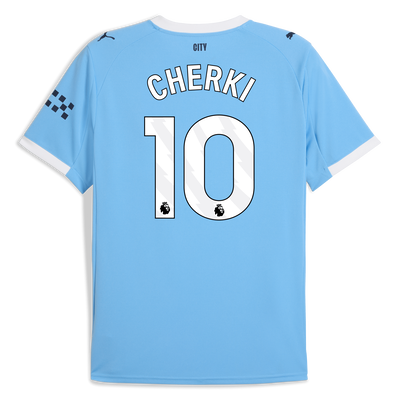 Manchester City Home Jersey 2025/26 With CHERKI 10 Printing