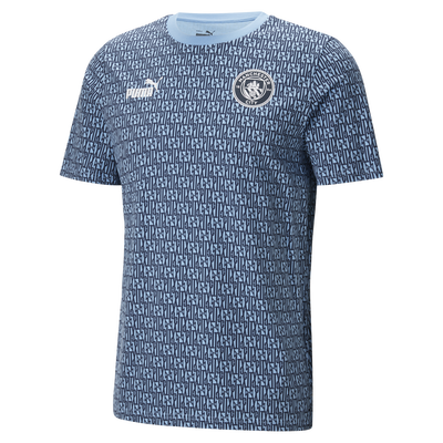 Manchester City FtblCulture Patterned Tee