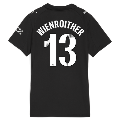 Maillot Extérieur Manchester City pour femmes 2025/26  Avec Impression WIENROITHER 13