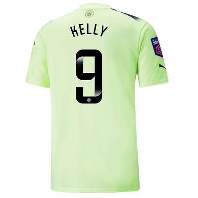 Manchester City Derde Shirt 2022/23 met KELLY 9 bedrukking