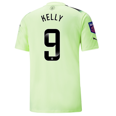 Manchester City Third Jersey 2022/23 with KELLY 9 printing