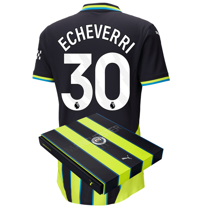 MENS AUTHENTIC Away SHIRT SS-ECHEVERRI-30-EPL-PLC - 