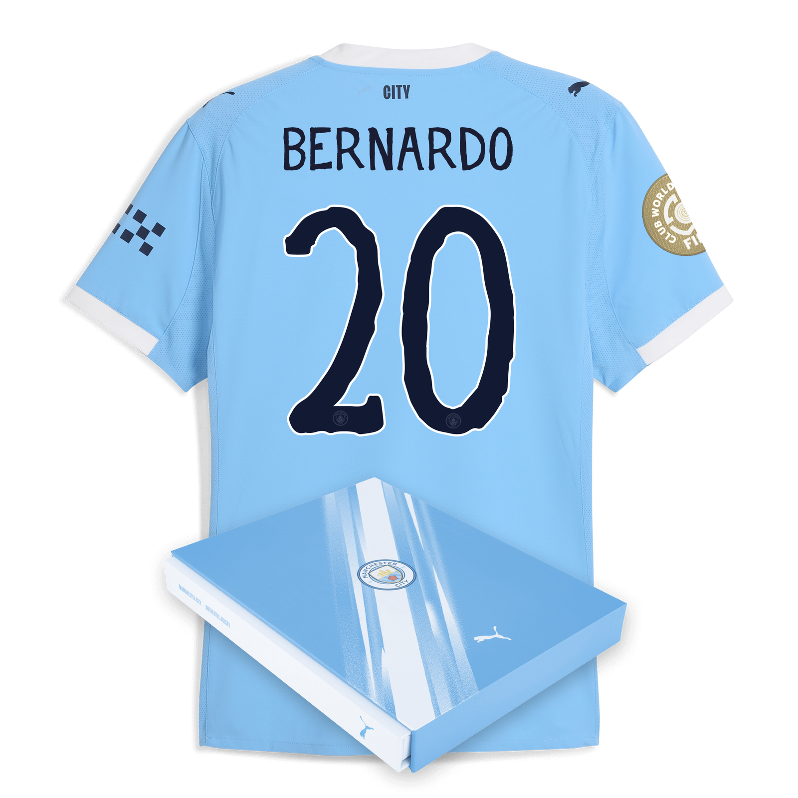 マンチェスター・シティ BERNARDO 20番 シャツ マンチェスター・シティ 2025/26 アセンティック ホーム
