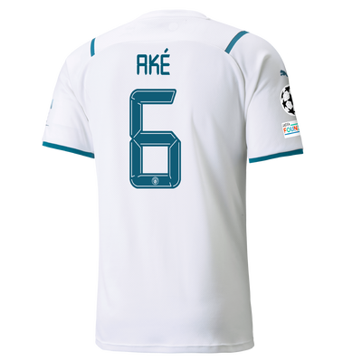 Manchester City Away Shirt 21/22 with Nathan Aké printing