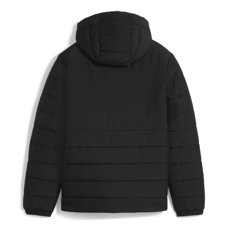 MCFC LW KIDS HOODED PADDED JKT - black