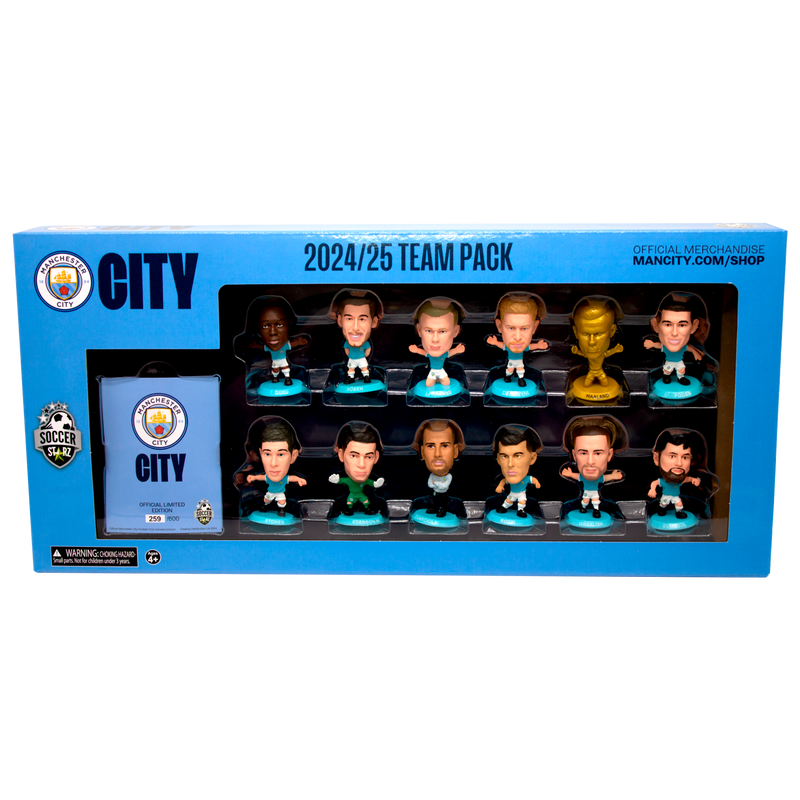MCFC SOCCERSTARZ TEAM PACK 24/25 - light blue