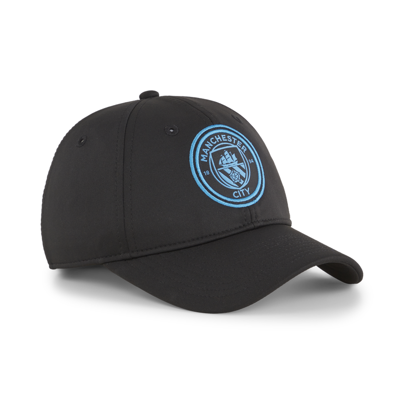 Kids' Man City Cap black from cotton  - Official Manchester City FC store