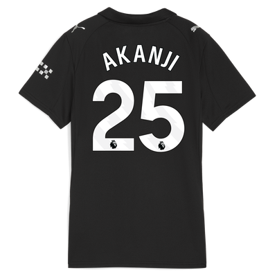 Maillot Extérieur Manchester City pour femmes 2025/26  Avec Impression AKANJI 25