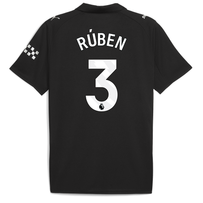 Maglia Away Manchester City 2025/26 con Stampa RÚBEN 3