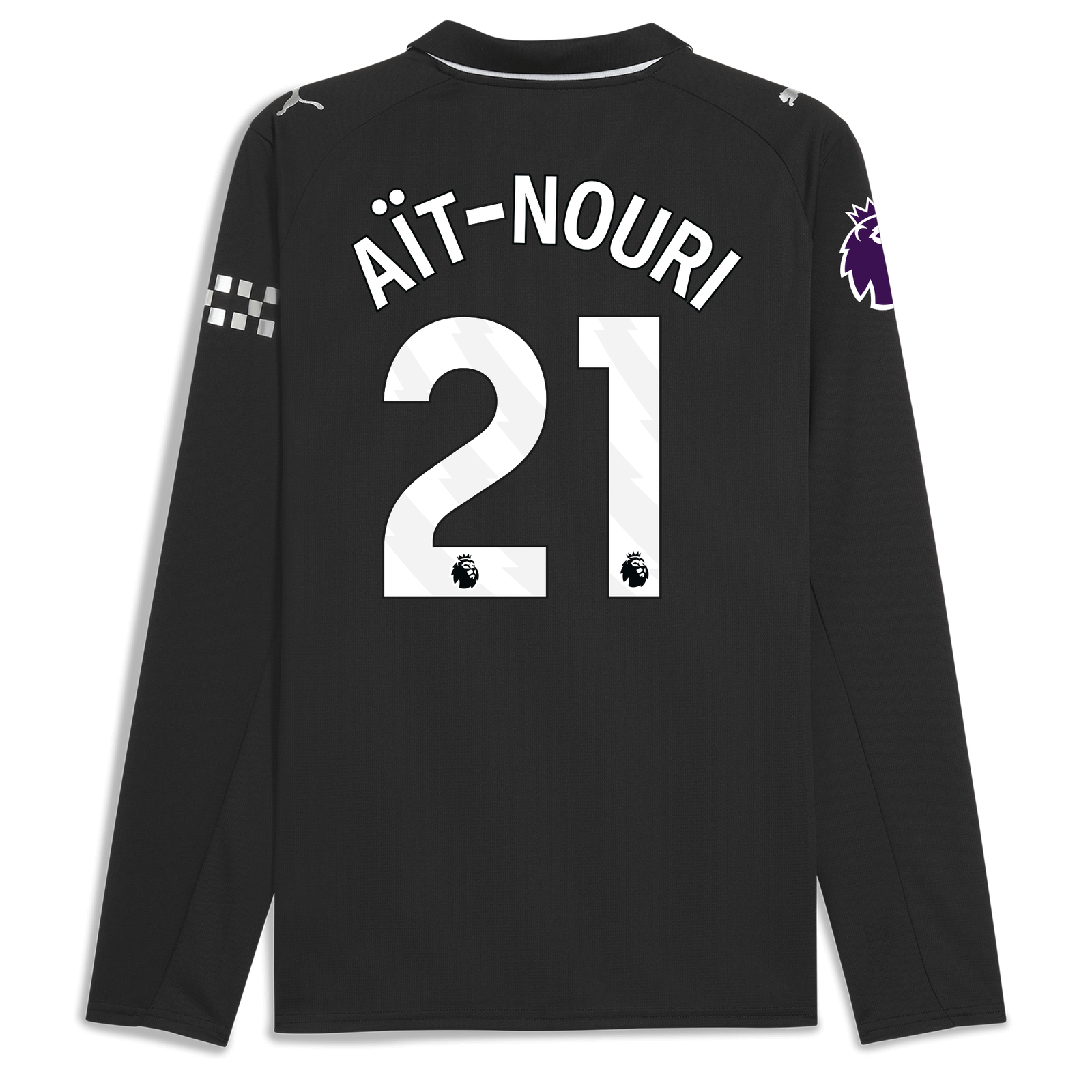 マンチェスター・シティ 2025/26 アウェイ 長袖 AÏT-NOURI 21