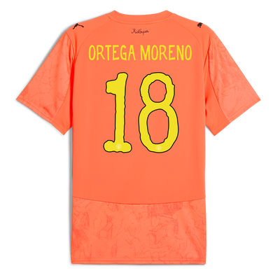 Camiseta KidSuper del Manchester City 2025/26 con impresión de ORTEGA MORENO 18