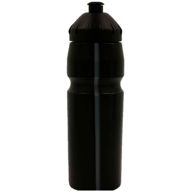 MCFC LW CREST PLASTIC WATER BOTTLE - black