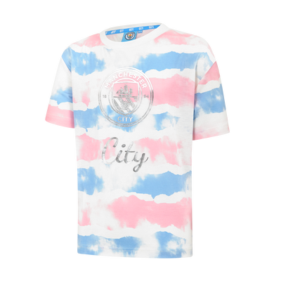 Girls' Manchester City Tie Dye T-Shirt